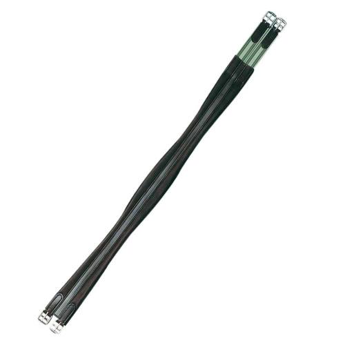 ZALDI - Sangle anatomique en cuir matelassé 1 côté élastique largeur 60 MM