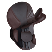 WALDHAUSEN - Selle d'Obstacle  COMFORT en Cuir avec Arcade Modulable