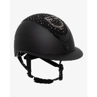 EQUESTRO - Casque d'Equitation Visière large ou courte et paillettes PROXIMA