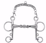 FEELING - Mors Pelham Inox Double Brisure Branches Courtes 
