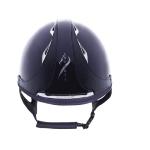 ANTARES - Casque de Cross PREMIUM Vernis Coque ABS/CUIR  Visire Courte