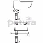 Abreuvoir à Palette à Niveau Constant Raccord Bas, PATURA