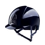 KEP ITALIA - Casque Equitation Aspect Brillant SMART Polish Visière Standard