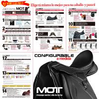 ZALDI - Selle de Dressage MOT Configurable en 14 Points