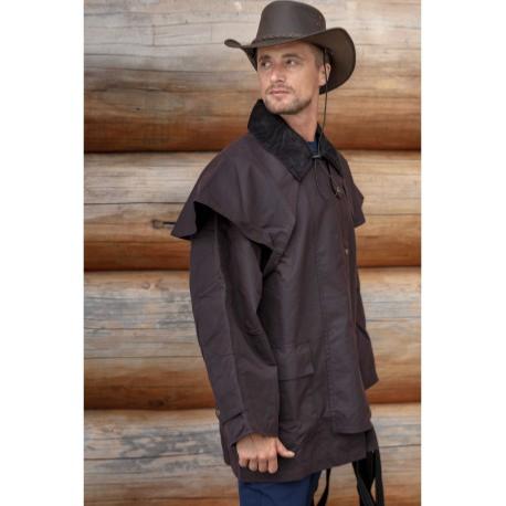  RANDOL'S - Imperméable ¾ Australien en coton huilé imperméable 