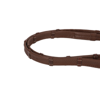Signature Sport by Antarès - Rênes Cuir Gainé 16MM à Mains Caoutchouc avec Arrêtoirs 