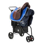 Chariot Porte Selle Trolley 3 Roues Pliant, HORSE & TRAVEL