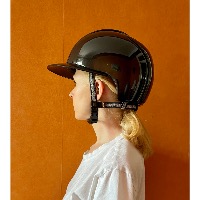 KEP Italia - Casque Cromo Shine Visière XL Diamond & Swarowski RIMINI