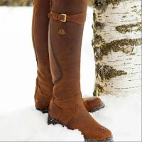 MOUNTAIN HORSE - Bottes Equitation Cuir Gras Fourrées SNOWY RIVER