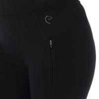 Pantalon Equitation Softshell à Poches Zippées DOLMYT fond Silcone, EQUITHEME