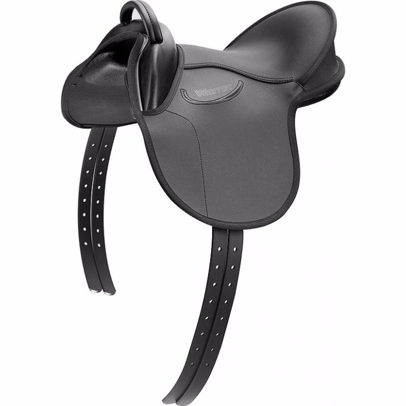 Selle Mixte Éducative Enfant Synthétique avec Poignée, WINTEC