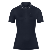 ELT - Polo respirant femme manches courtes col zippé PRAG