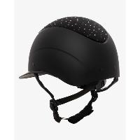 EQUESTRO - Casque d'Equitation Visière large ou courte et paillettes PROXIMA