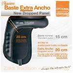 Option Panneaux EXTRA LARGES sur Selle Equitation ZALDI 