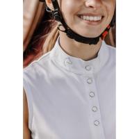 EQUITHEME - Polo de Concours sans manches mesh respirant  MOLLY