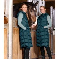 ELT - Longue Doudoune Légère pour l'Equitation OSTENDE sans manches