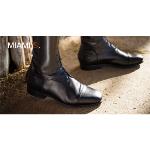 Bottes Equitation PARLANTI Demi Mesure Cuir Italien, MIAMI 