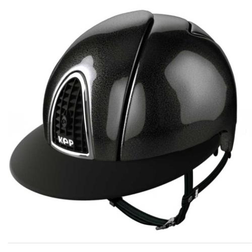 KEP ITALIA - Casque CROMO SHINE Visière Polo XL 