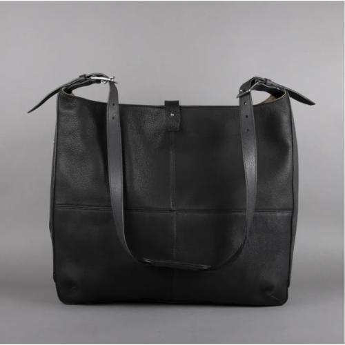 Sac Cabas à Bandoulière en Cuir Grainé PARIS,  ANTARES