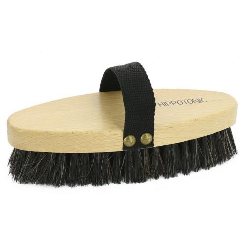 Brosse Douce avec Dos en Bois et Sangle, HIPPOTONIC