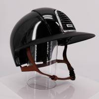 KEP ITALIA - Casque CROMO 2.0 SHINE Visire XL  Jugulaire Camel