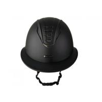 LAMICELL - Casque Equitation à Visière et Jugulaire Brun SYDNEY