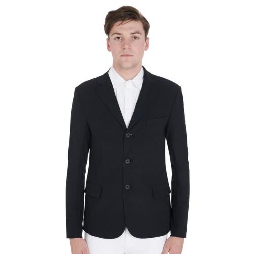 EQUESTRO - Veste de concours perforée HOMME légère 3 Boutons 