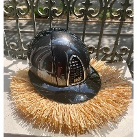 KEP Italia - Casque Cromo Shine Visière XL Diamond & Swarowski RIMINI