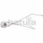 PATURA - Isolateur  Distance Porcelaine pour Clture Fil Acier 