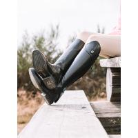 MOUNTAIN HORSE - Bottes équitation en cuir souple sans lacets semelle confort XENA