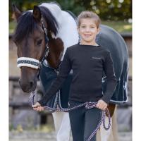 ELT - T Shirt équitation Manches Longues ENFANT, JUNIOR LUCKY MERLE