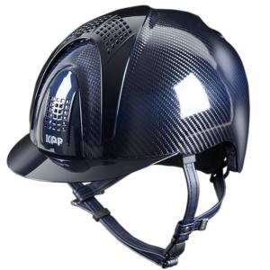 KEP ITALIA - Casque d'Equitation Coque Carbone E-LIGHT Shine 3 Inserts