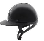 ANTARES - Casque d'Equitation PREMIUM Glossy Visière ECLIPSE Swarowski 