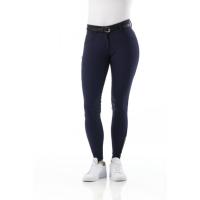 Pantalon d'Equitation Microfibres Basanes Silicone BELLA, EQUITHEME