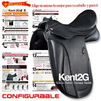 ZALDI - Selle de Dressage sur Mesure KENT 2G Configurable en 14 Points