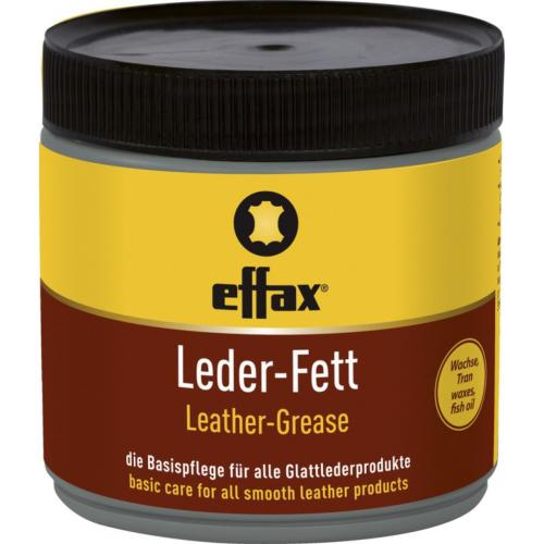 EFFAX - Graisse NOIRE pour Cuirs de Sellerie, 500 ML