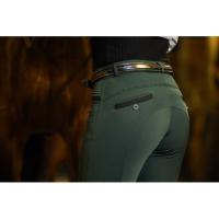 EQUITHEME - Pantalon Stretch et Strass SAFIR Basanes Silicone 