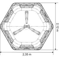 LA GEE - Râtelier hexagonal RPE grand modèle plastique 