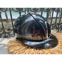 KEP Italia - Casque Equitation Aspect Brillant Visière XL Diamond & Swarovski RIMINI