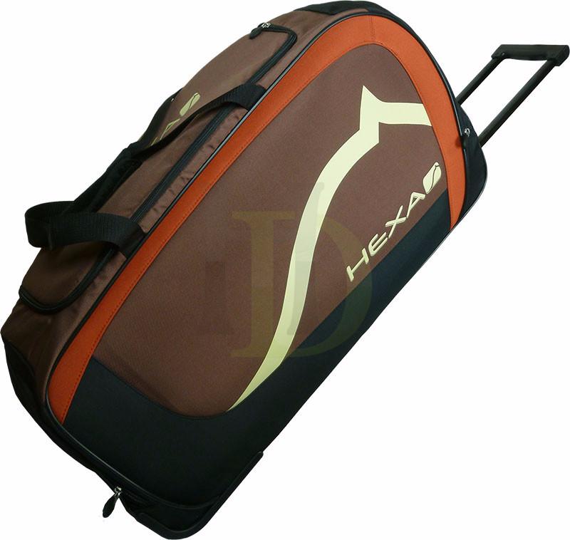 HEXA DELUXE, Grand Sac d'Equitation 120L à Roulettes pour Selle et