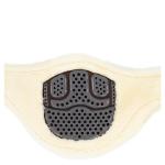 ACAVALLO - Sangle Bavette Doublée Mouton ECO-WOOL et Gel Anti Compression 