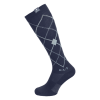 ELT Paris - Chaussettes d'quitation motif  carreaux ARGYLE