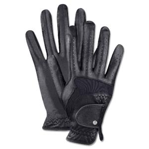 Gants d'équitation en Cuir Souple Déperlant GRIP PREMIUM  , ELT PARIS