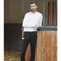 Pantalon d'Equitation Coton à Fond de Peau FUN CLASSIC, ELT PARIS