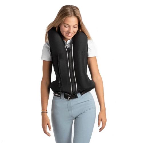 SEAVER Safefit - Gilet Airbag cavalier slimfit sur ou sous une veste