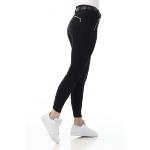 Pantalon d'Equitation Taille haute KENYA Zip Gold, EQUITHEME