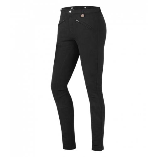 Pantalon d'Equitation Coton à Fond de Peau FUN CLASSIC, ELT PARIS