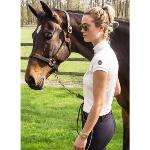 Polo Concours Femme ML Zip GLAMOUR, MOUNTAIN HORSE