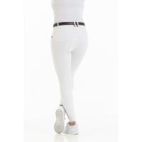 EQUITHEME - Pantalon d'Equitation  Basanes Silicone KIM Coton Organique
