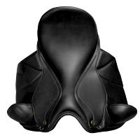 ZALDI - Selle dressage cuir Creuse taquet repositionnable  CASTEL TM